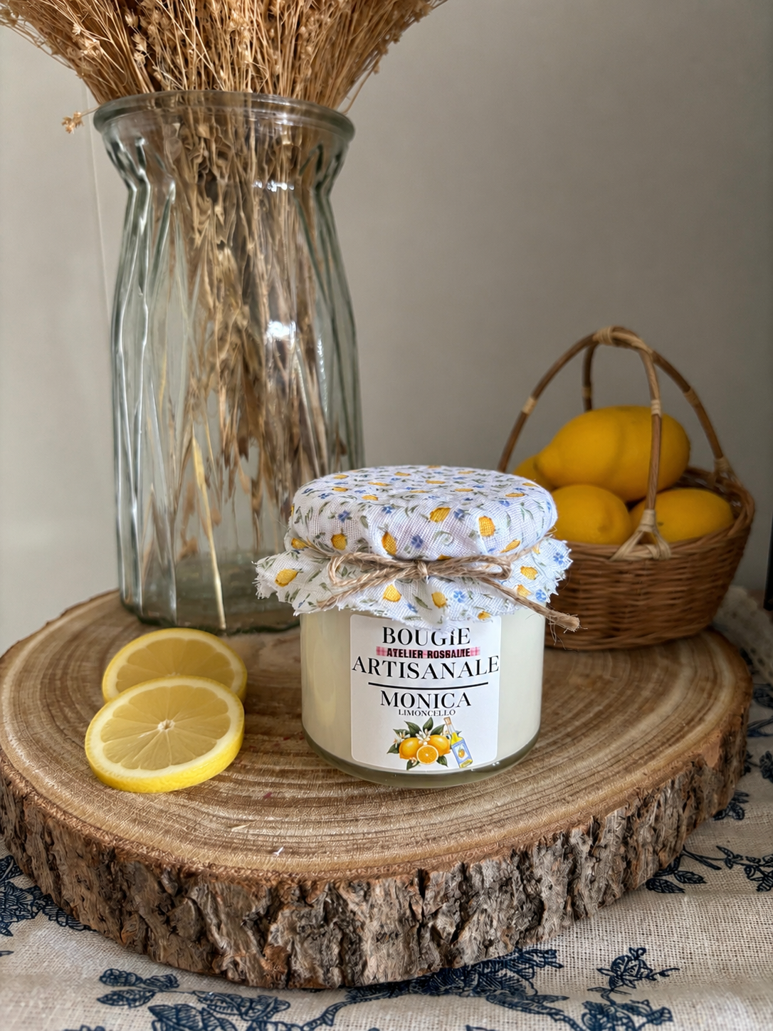 Bougie Limoncello | « Monica »🍋