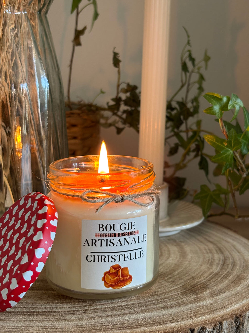 Bougie Caramel beurre salé | « Christelle » 🥮