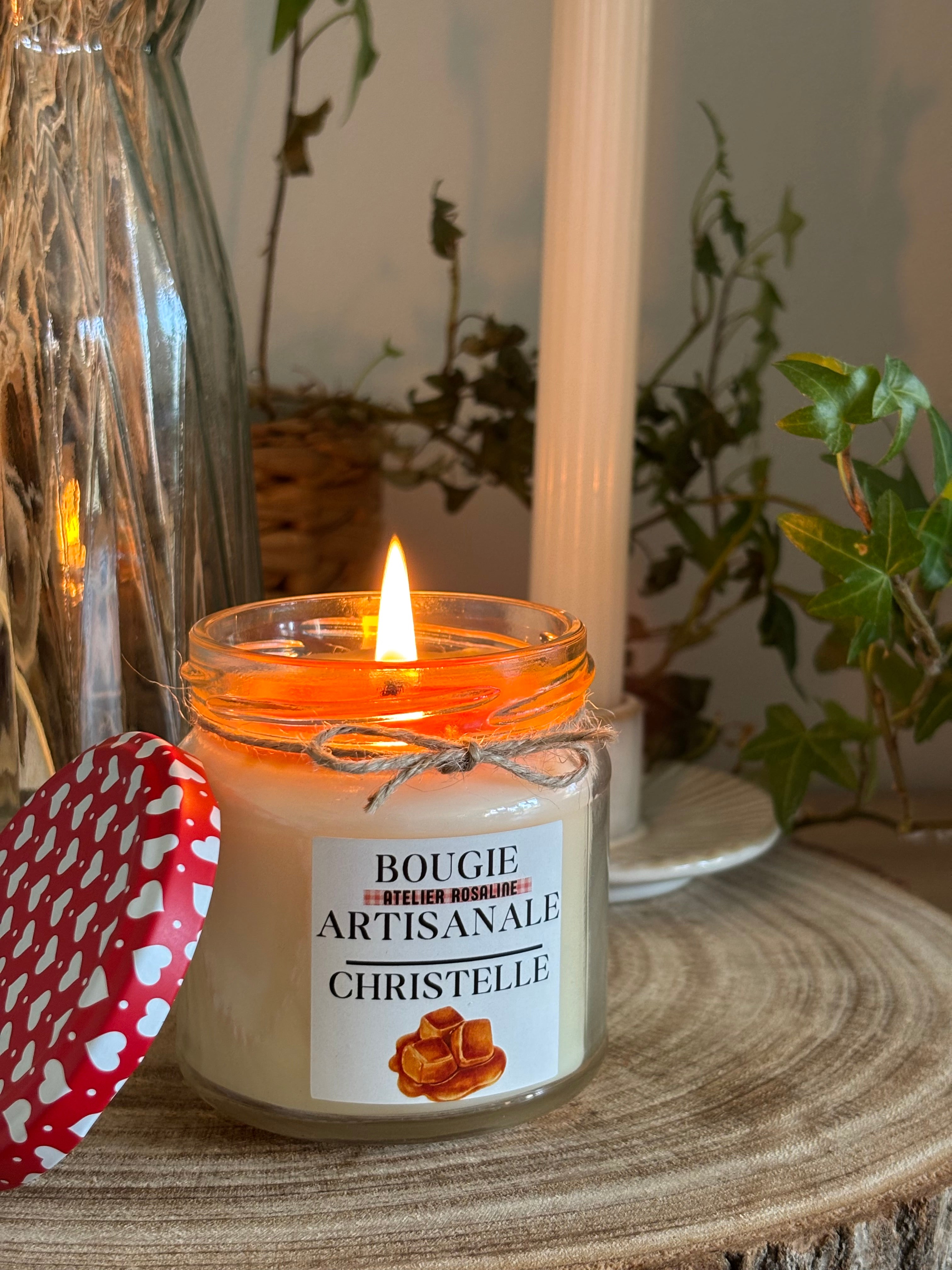 Bougie Caramel beurre salé | « Christelle » 🥮