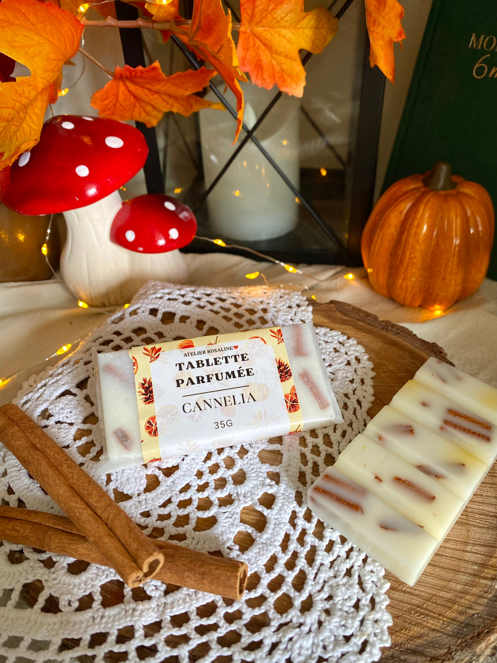 Tablette parfumée « Cannelia » | Cannelle 🤎