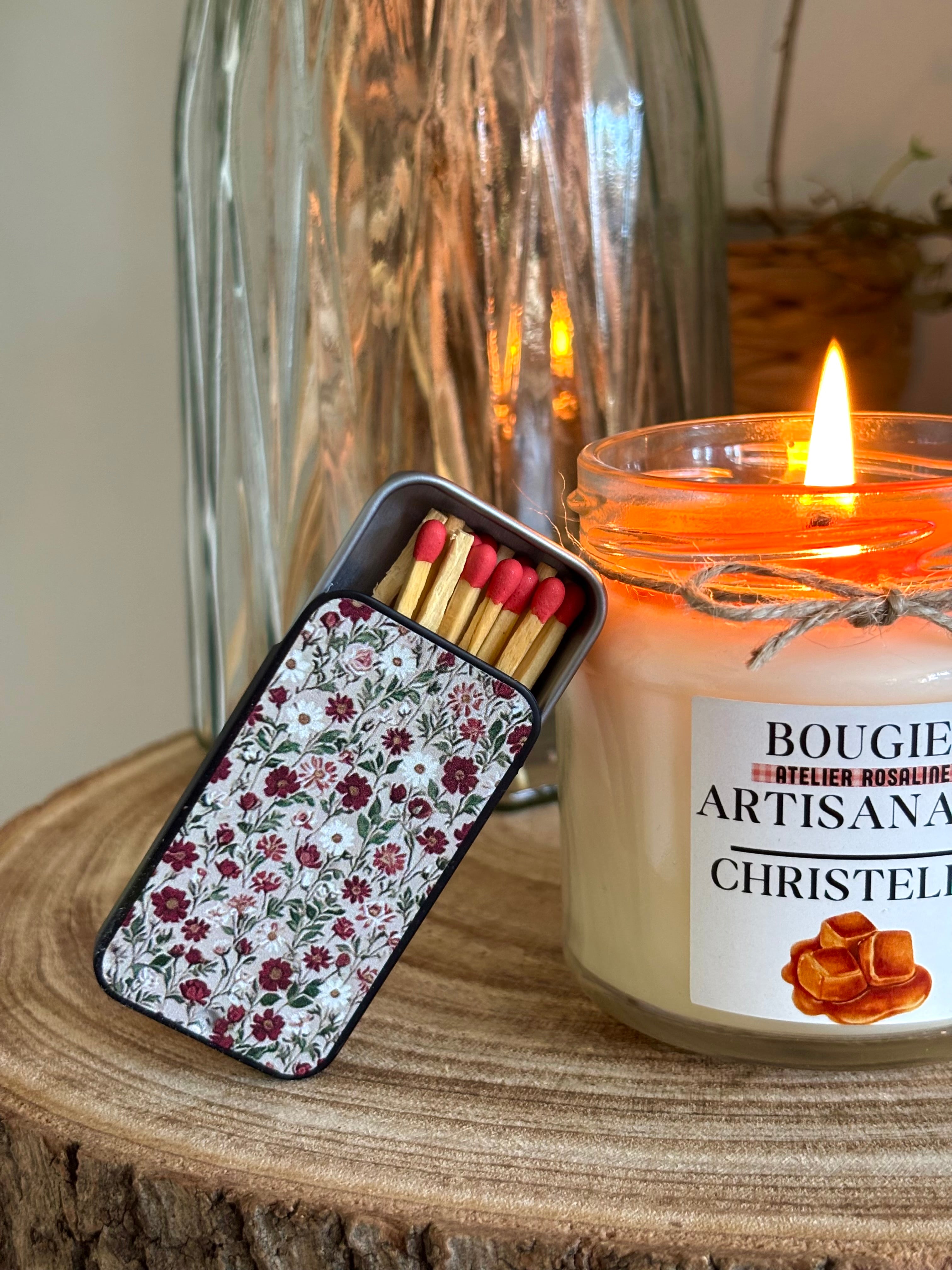 Boîte d’allumettes Cottage Anglais 🤎🏡 (x28)