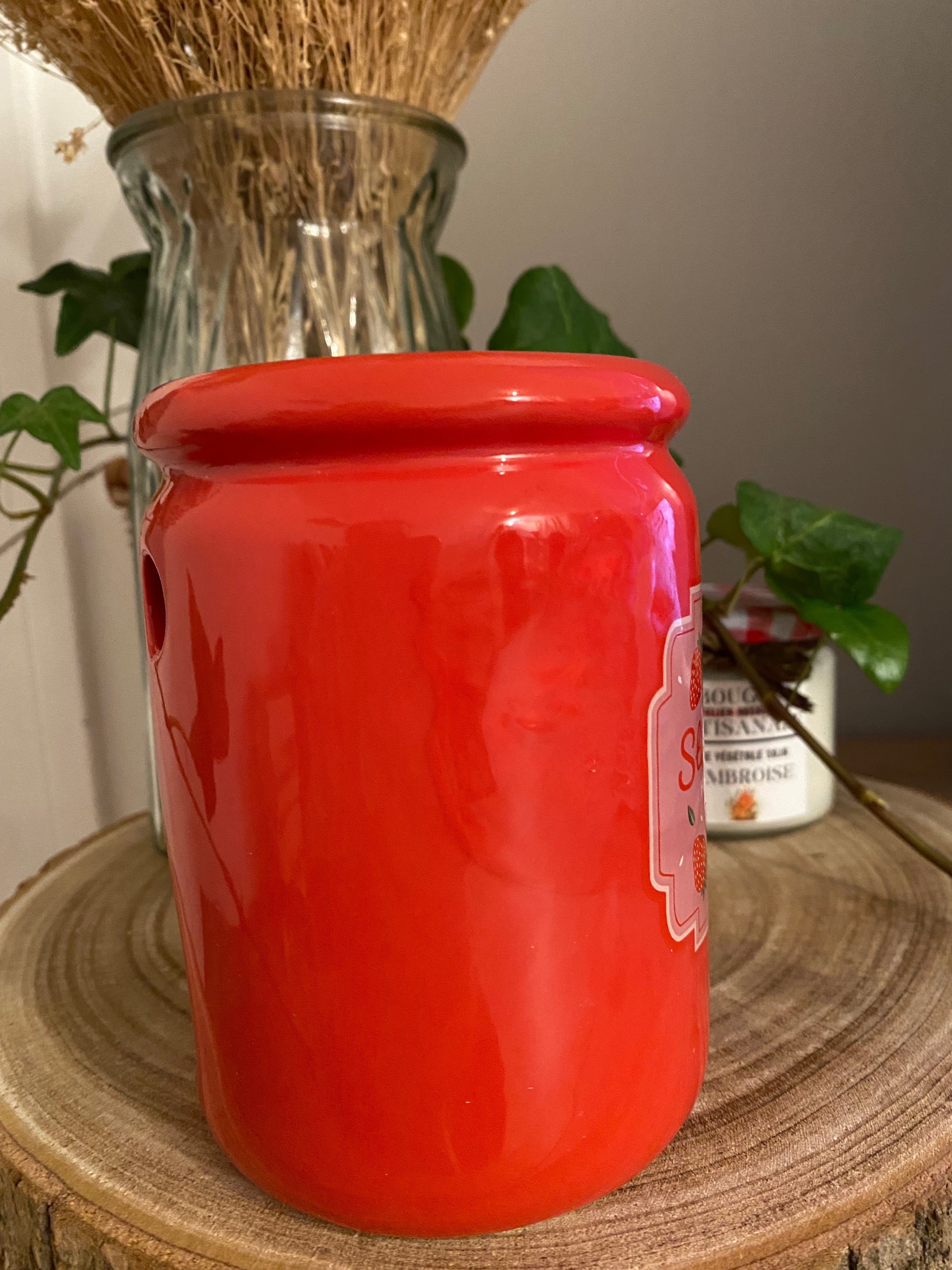 Défaut -40% | brûle-parfum - Pot de confiture 🍓