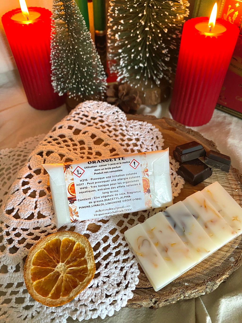 Tablette parfumée « Célestine » | Orangette 🍊🍫