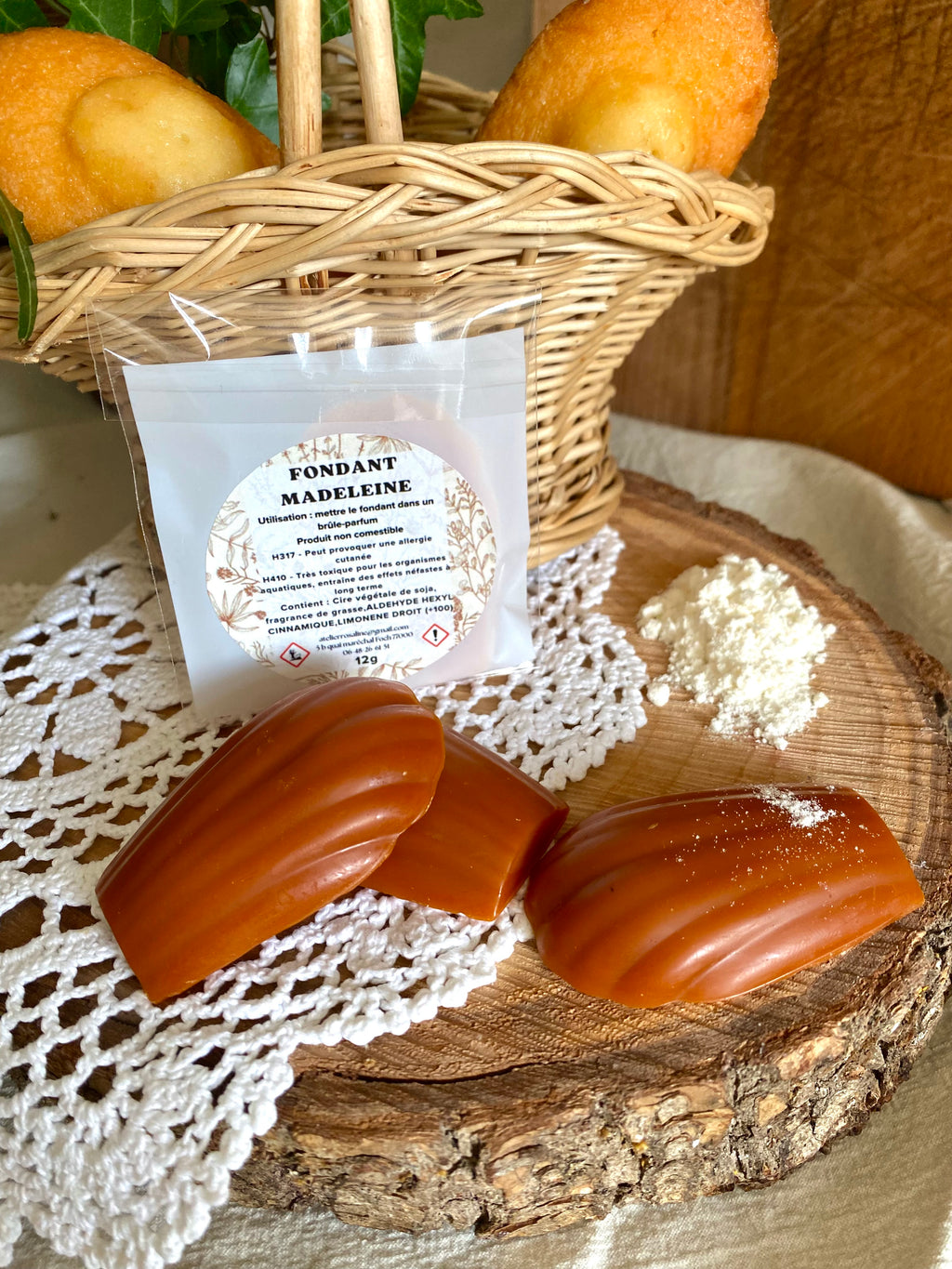 Fondant parfumé | Madeleine 🥮