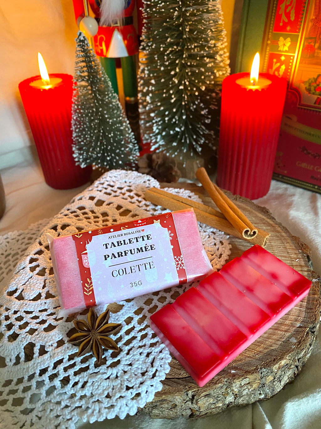 Tablette parfumée « Colette » | Vin chaud 🍷