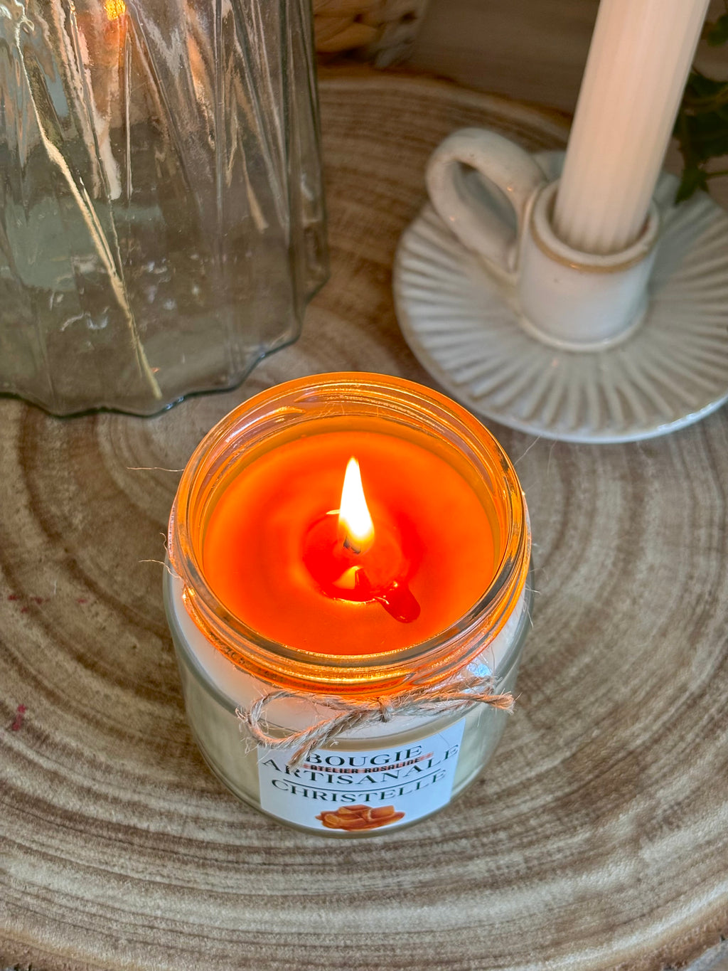 Bougie Caramel beurre salé | « Christelle » 🥮