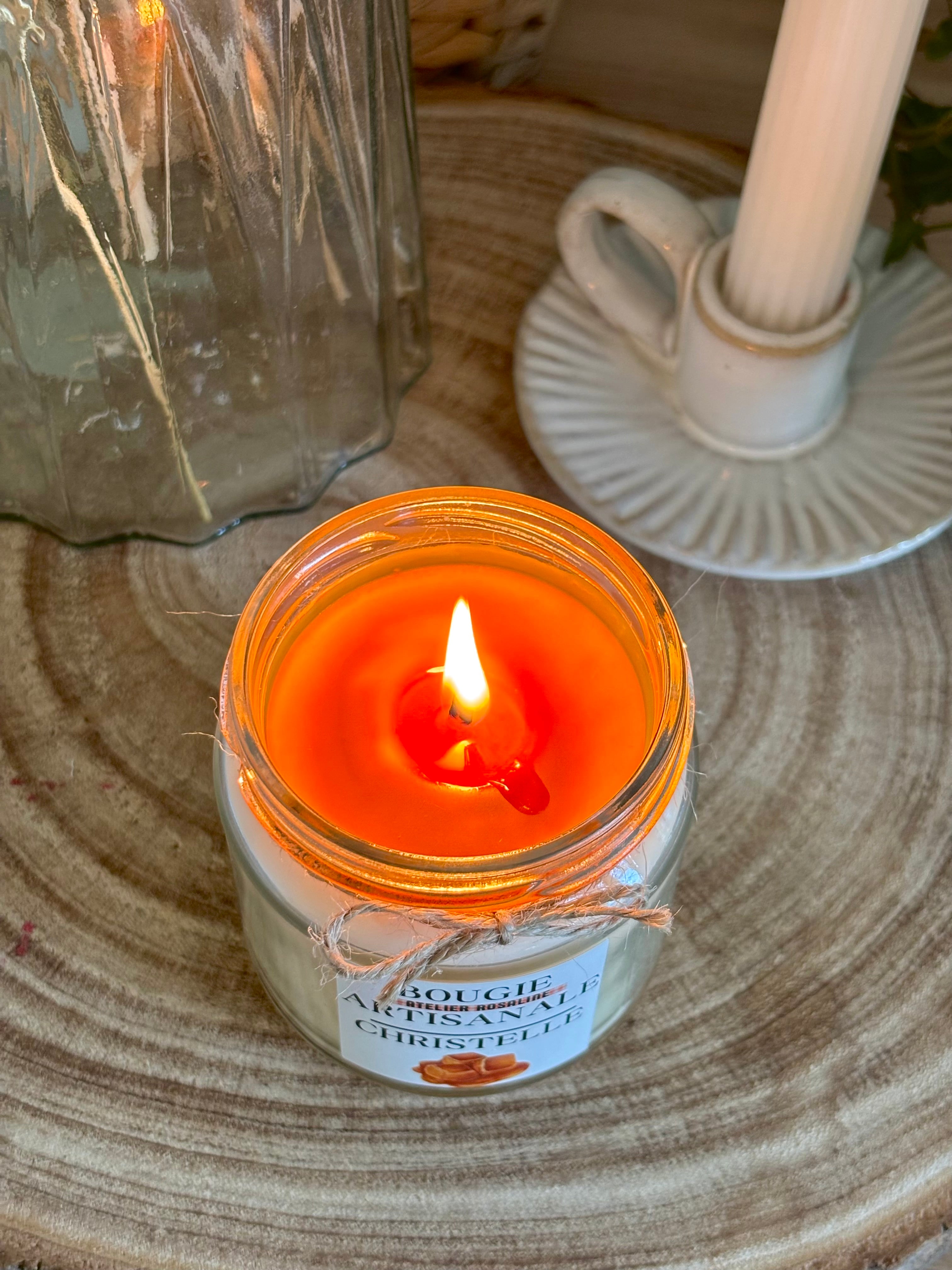 Bougie Caramel beurre salé | « Christelle » 🥮