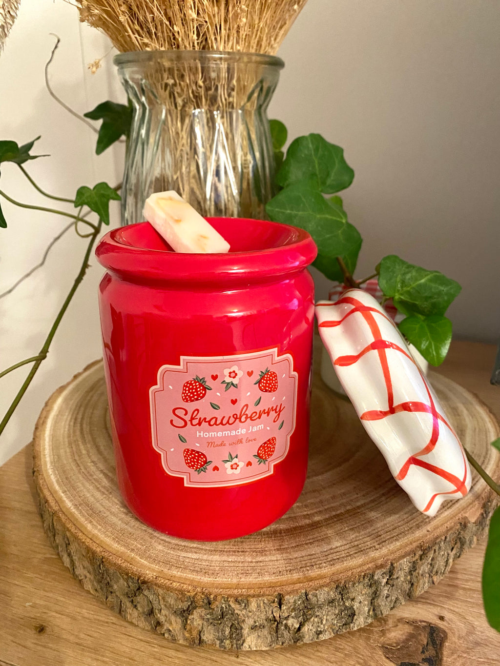 Brûle-parfum | Pot de confiture 🍓