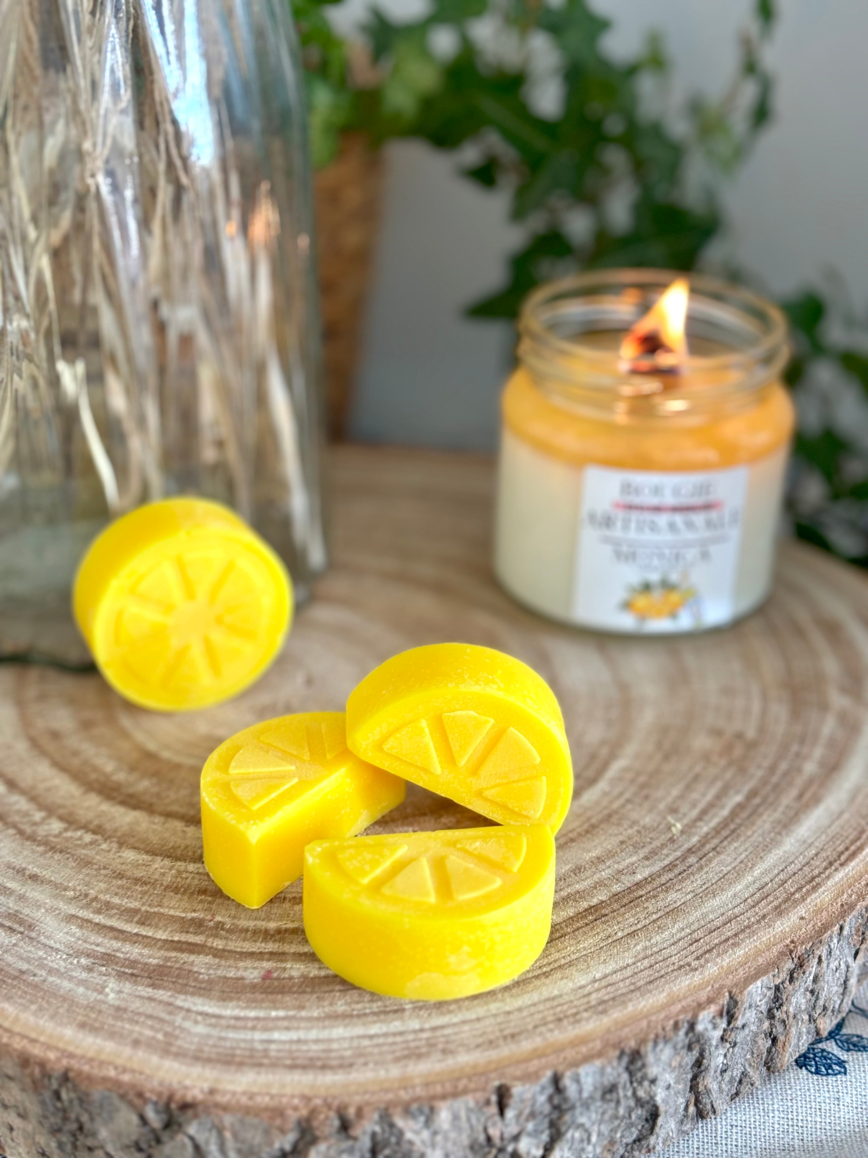 Anti-moustiques🦟| fondant parfumé Citronnelle (50g) 🍋