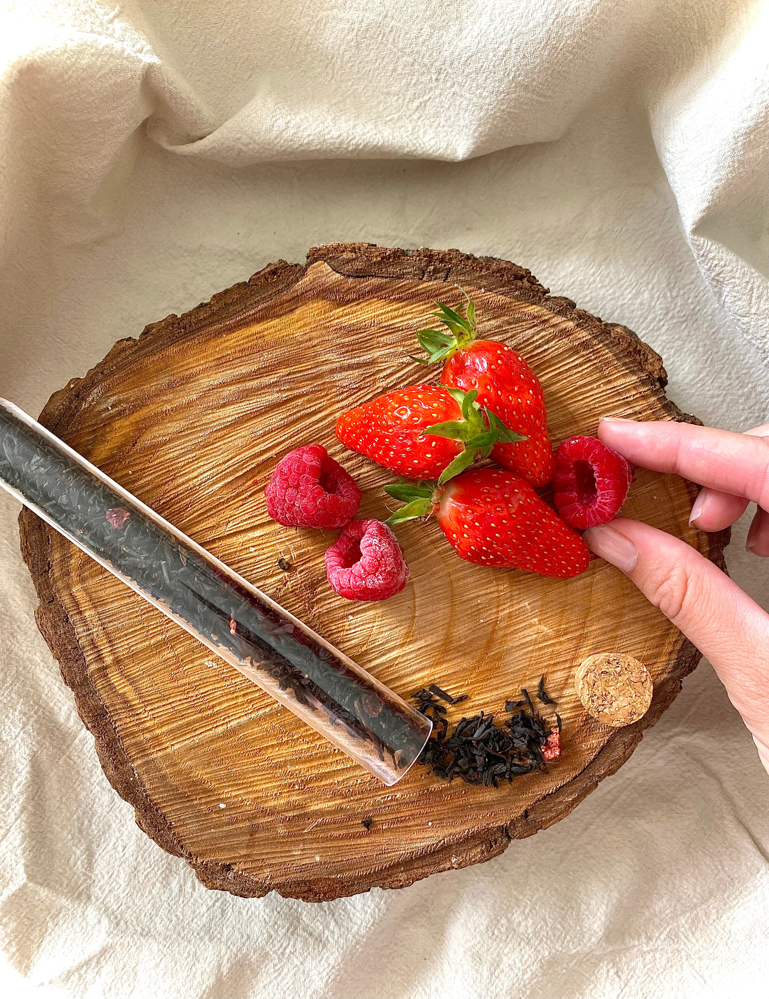 🍵Thé noir | 4 fruits rouges 🍓