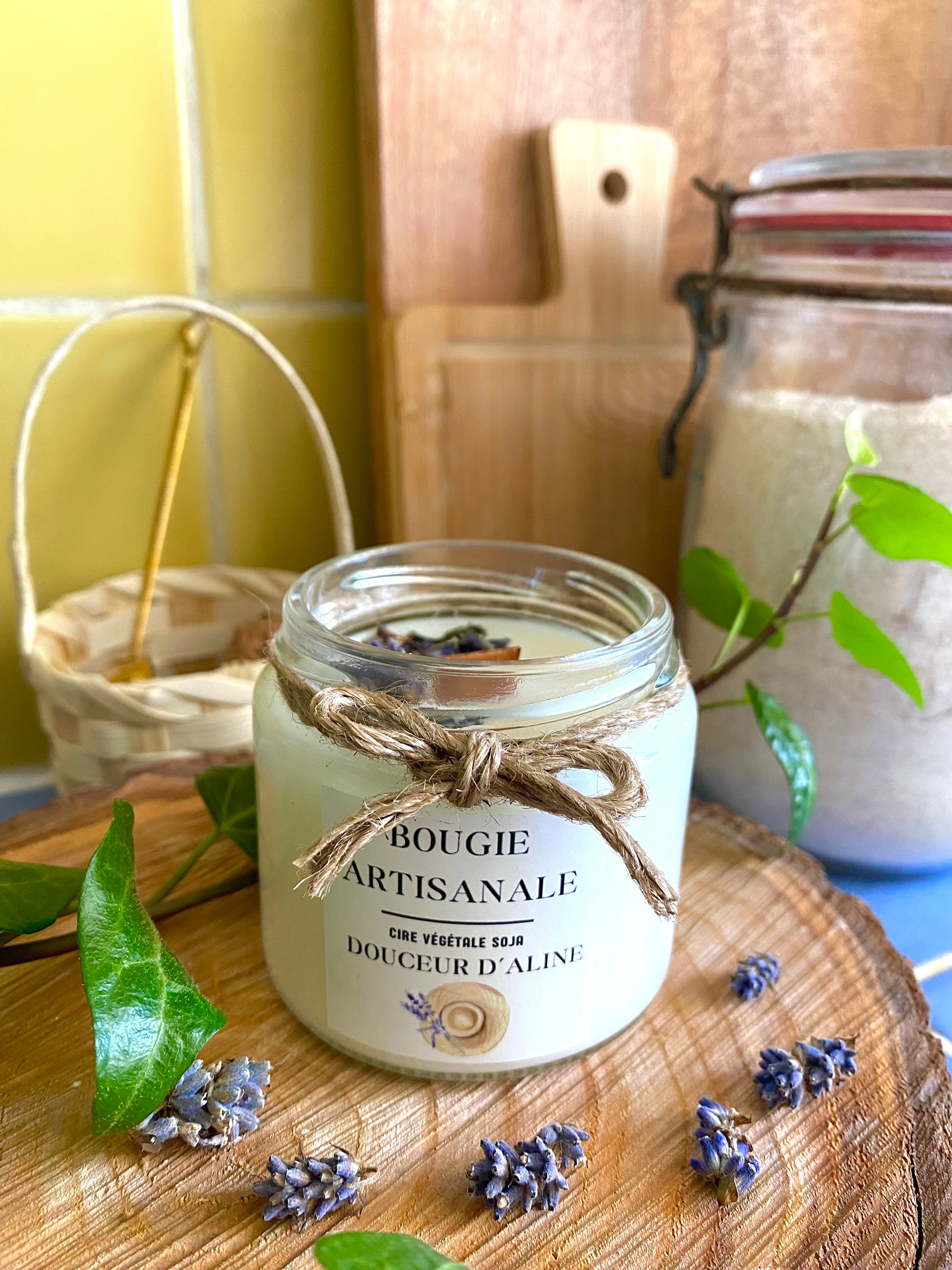 Bougie "Douceur d’Aline" | Lavande