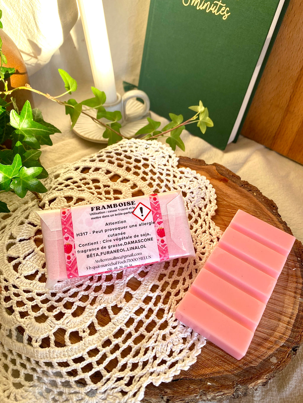 Tablette parfumée « Elisabeth » | Framboise 💗