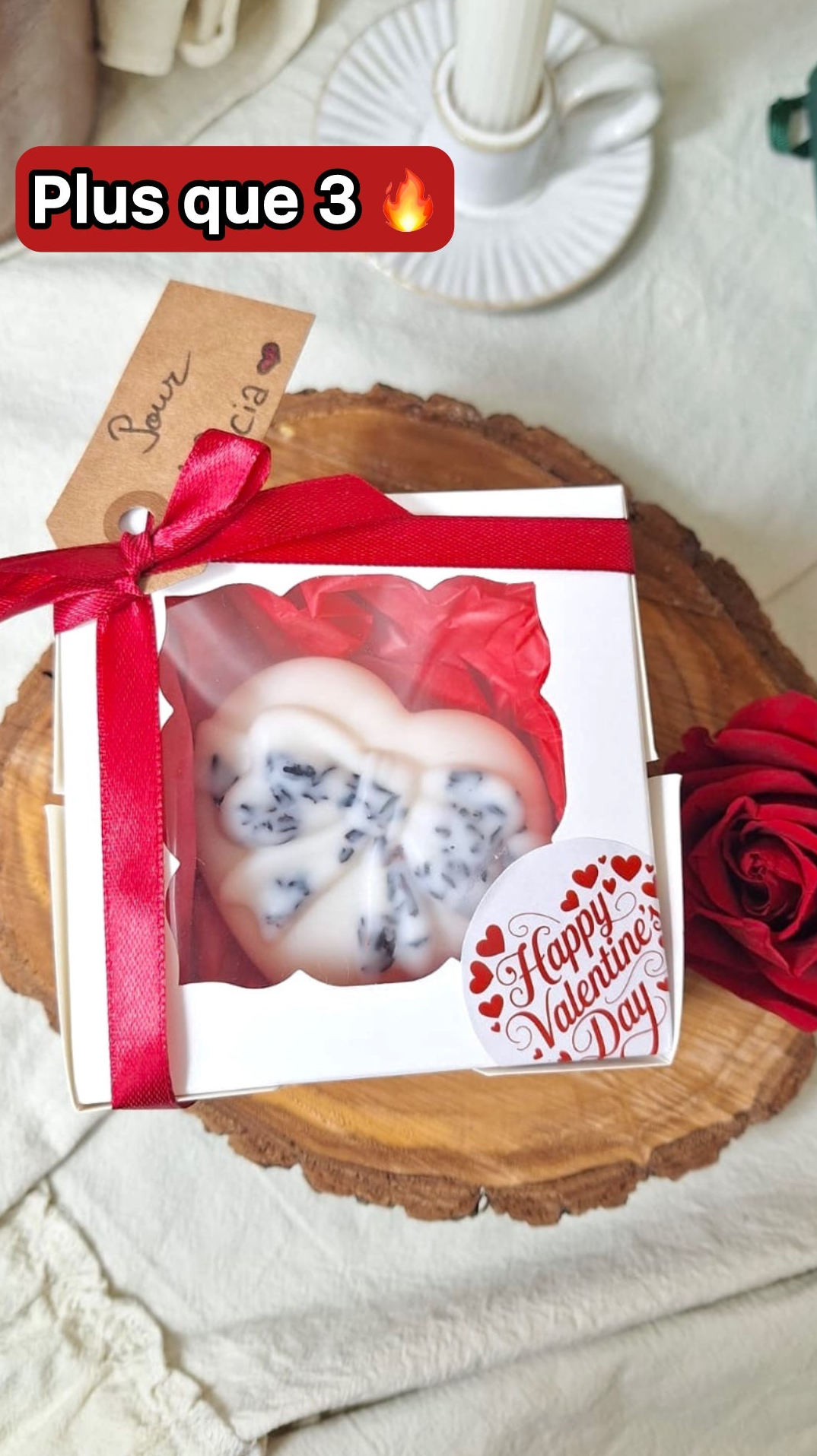 Coffret fondant Coeur « Aphrodite »💝 | Hibiscus 🌺