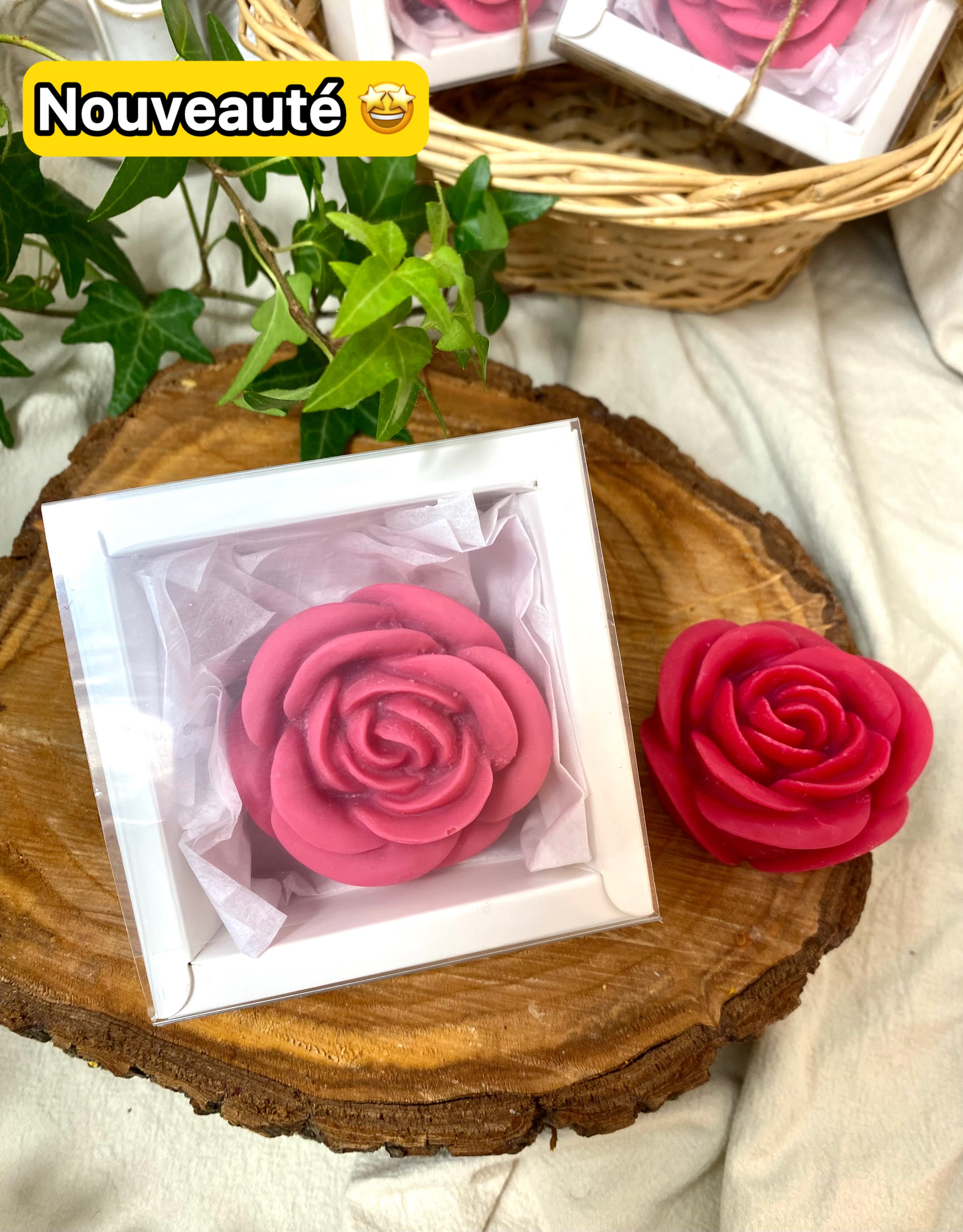Fondant parfumé rose éternelle | Bois de rose 🥀