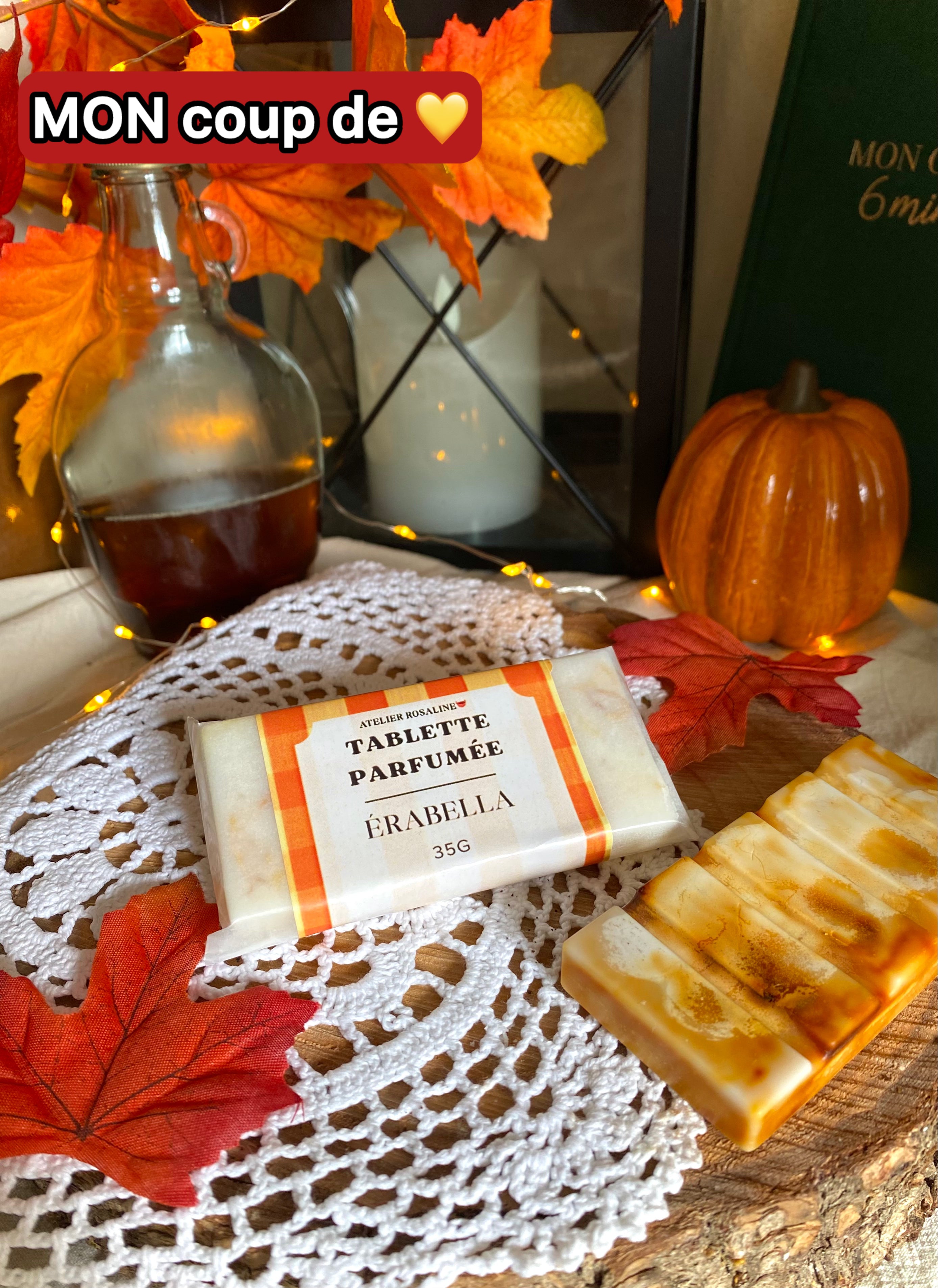 Tablette parfumée « Erabella » | Sirop d’érable 🍁