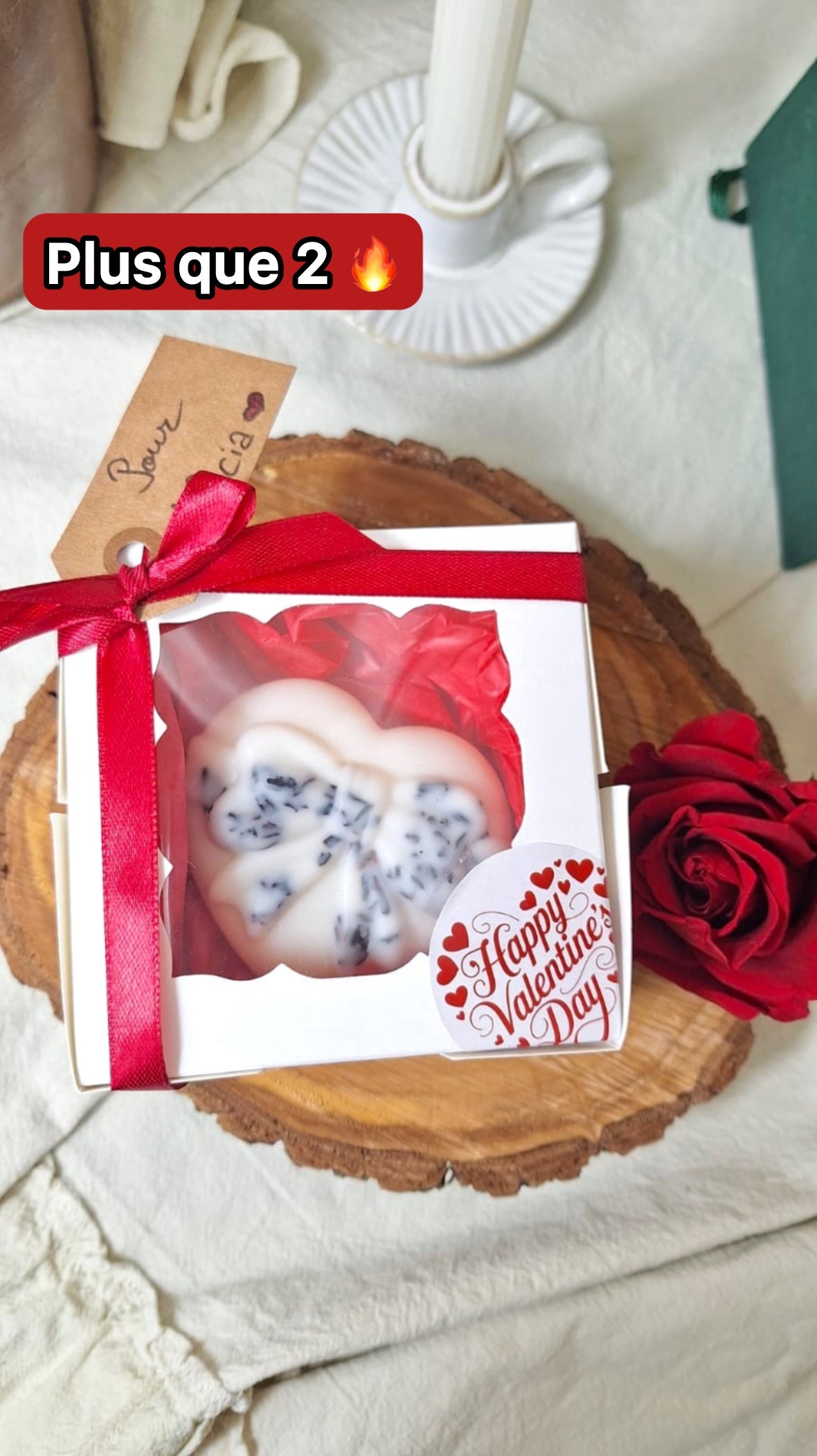Coffret fondant Coeur « Aphrodite »💝 | Hibiscus 🌺