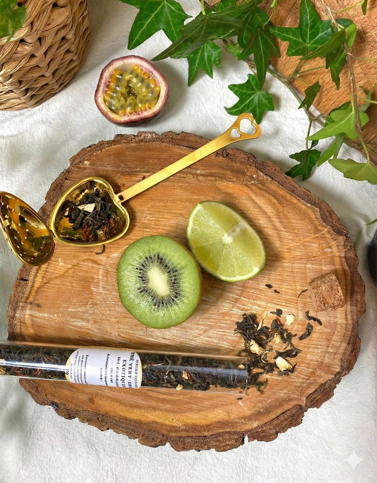 🍵Thé vert | fruits exotiques 🥝