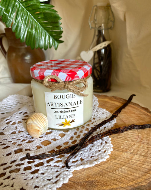 Bougie "Liliane" | Vanille des îles