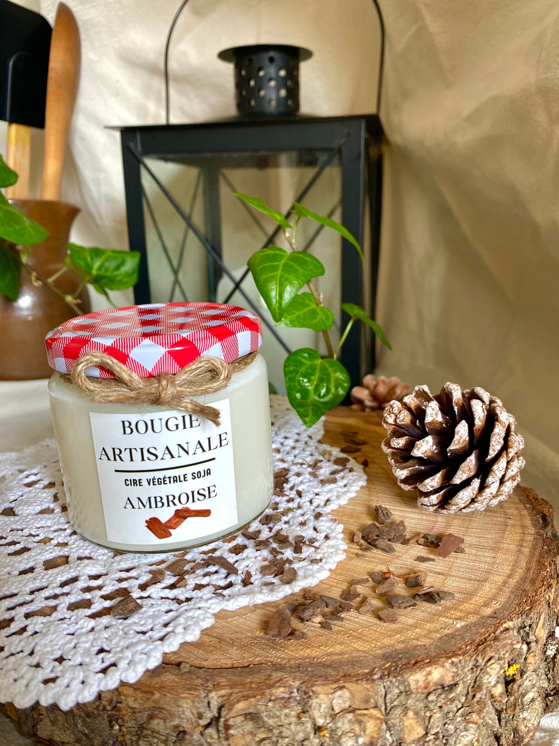 Bougie "Ambroise" | Bois de Oud
